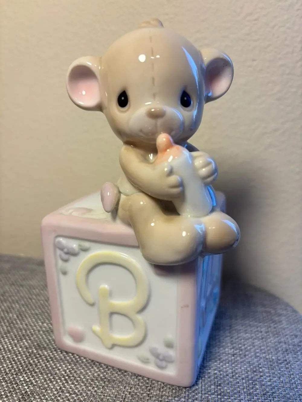 Enesco Precious Moments Collectors Baby Bear Piggy bank